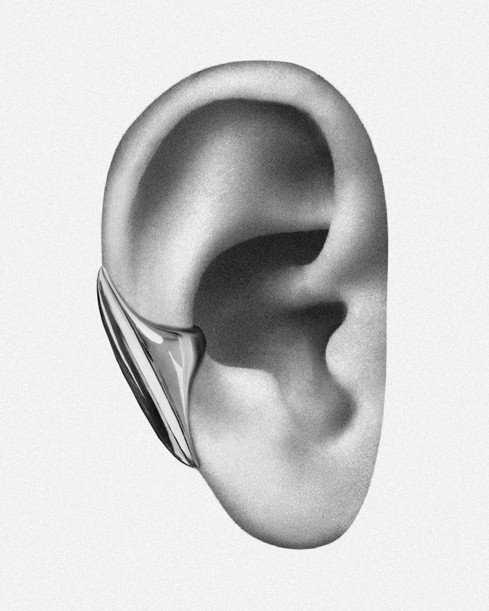 Demonia Light Ark Ear Cuff 🖤