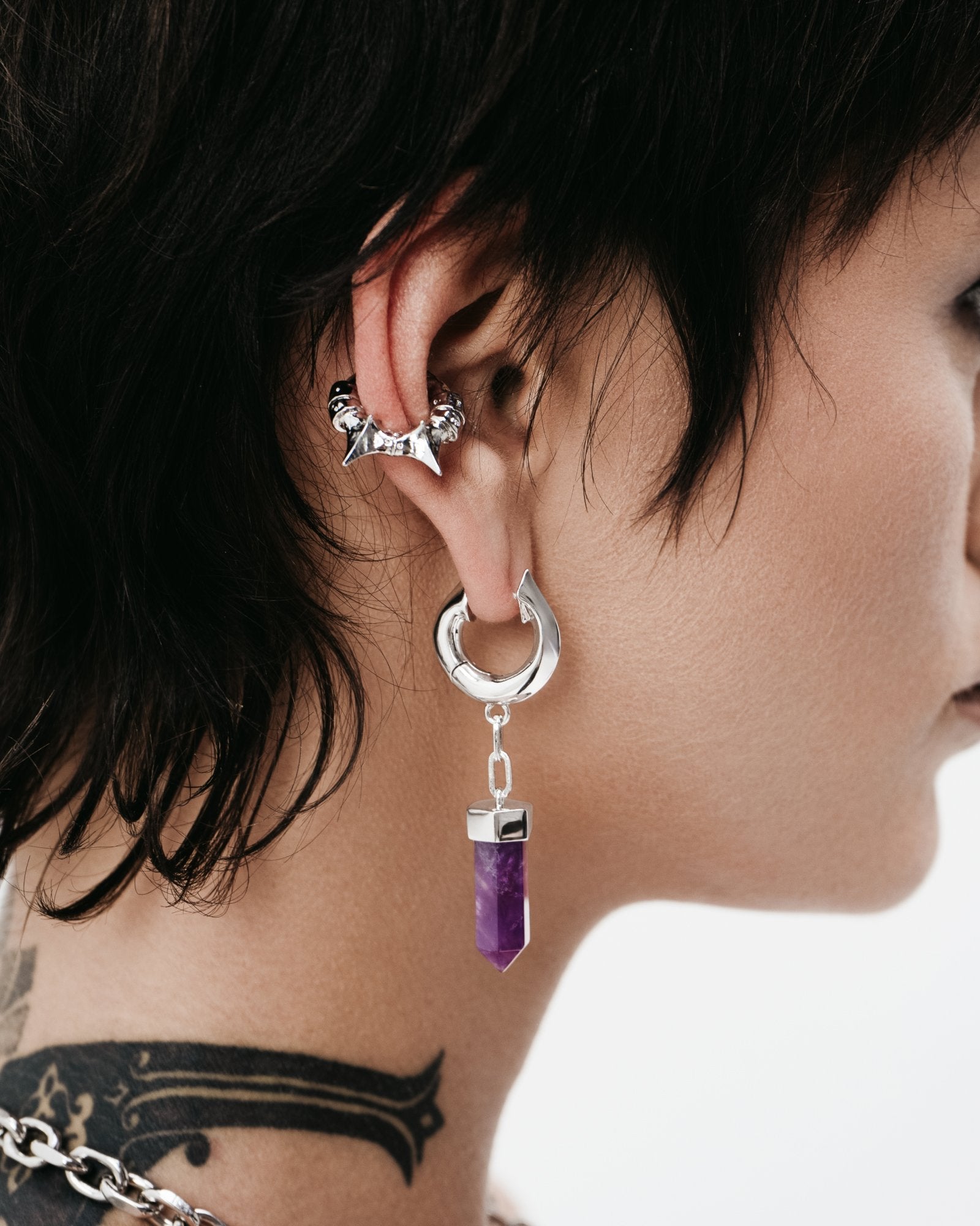 Demonia Vortex Ear Cuff 🖤