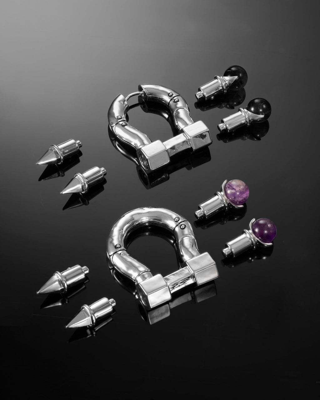 Demonia Aenigma Earrings 🖤