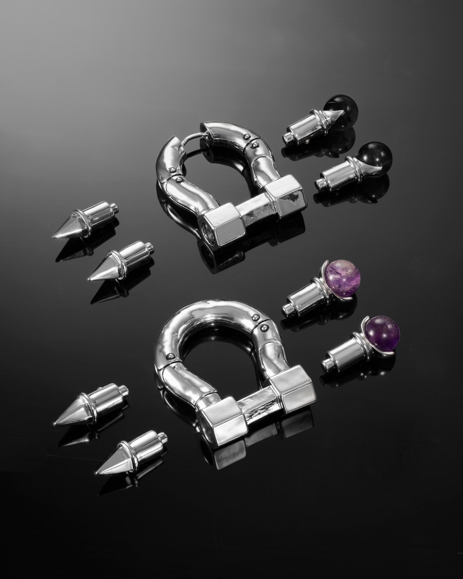 Demonia Aenigma Earrings 🖤