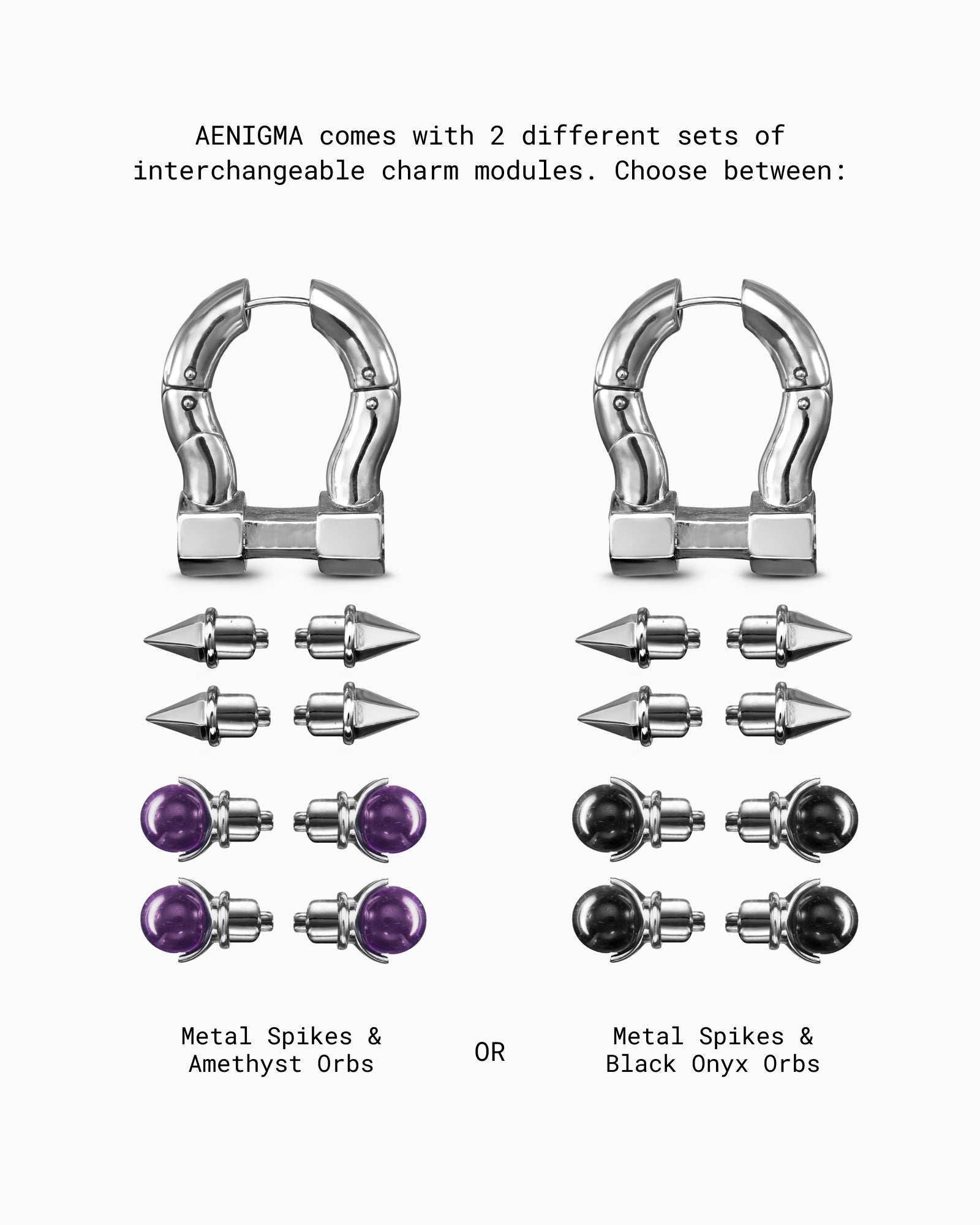 Demonia Aenigma Earrings 🖤
