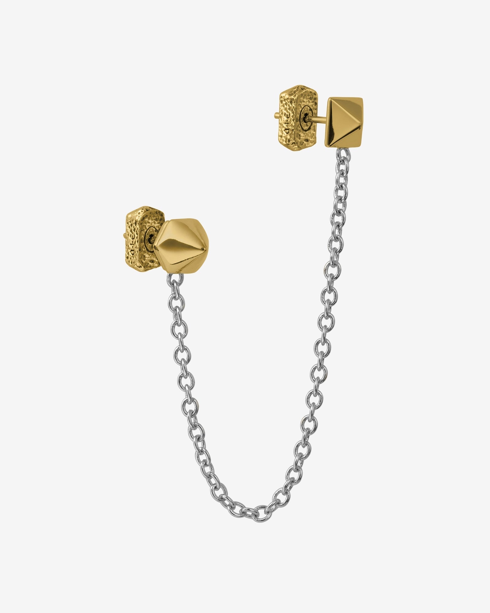 Demonia Sync Chain Earrings 🖤