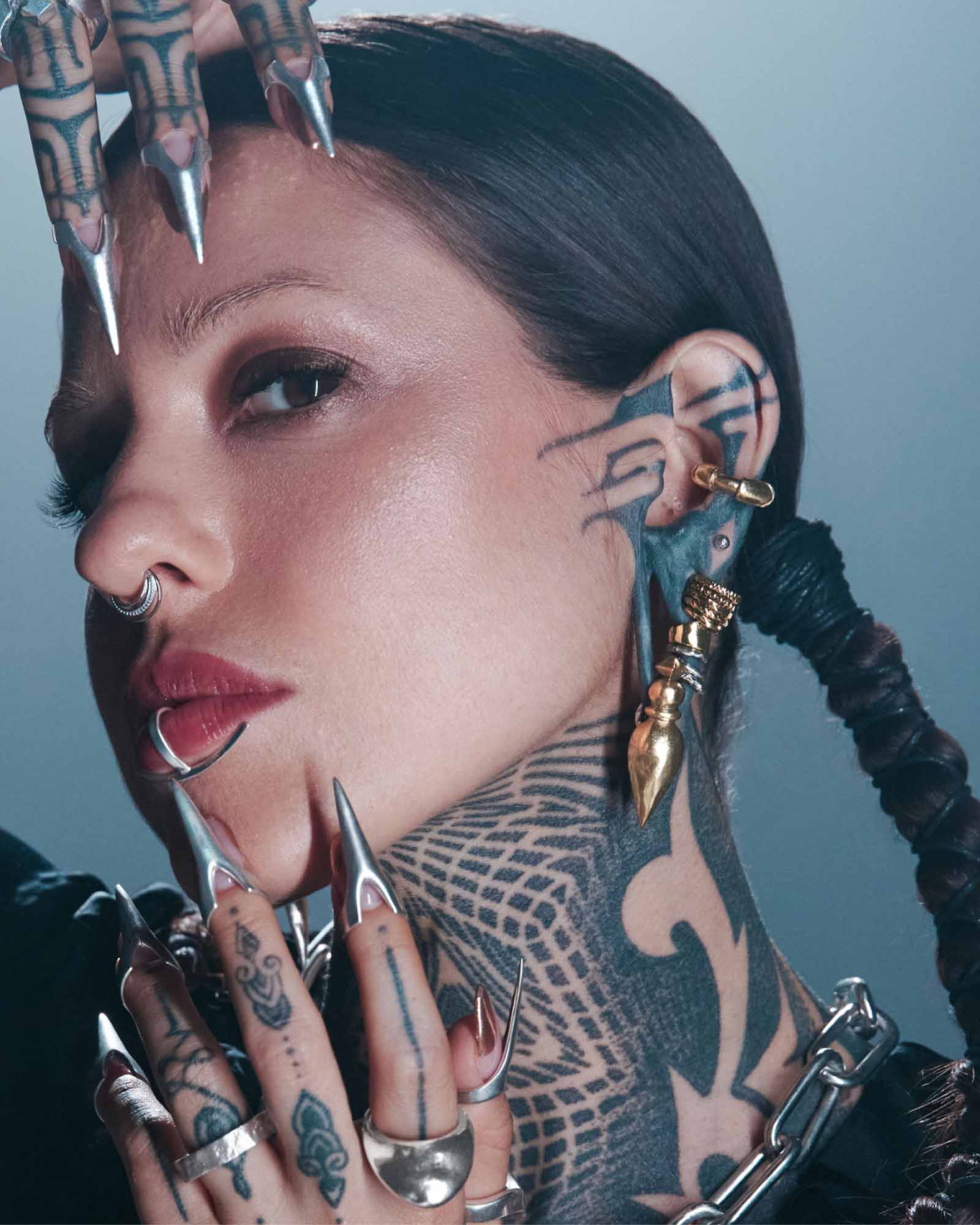 Demonia Temple Ear Cuff 🖤