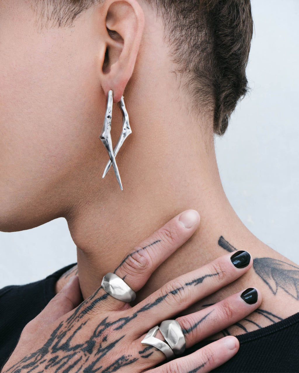 Demonia Seventh Earrings 🖤