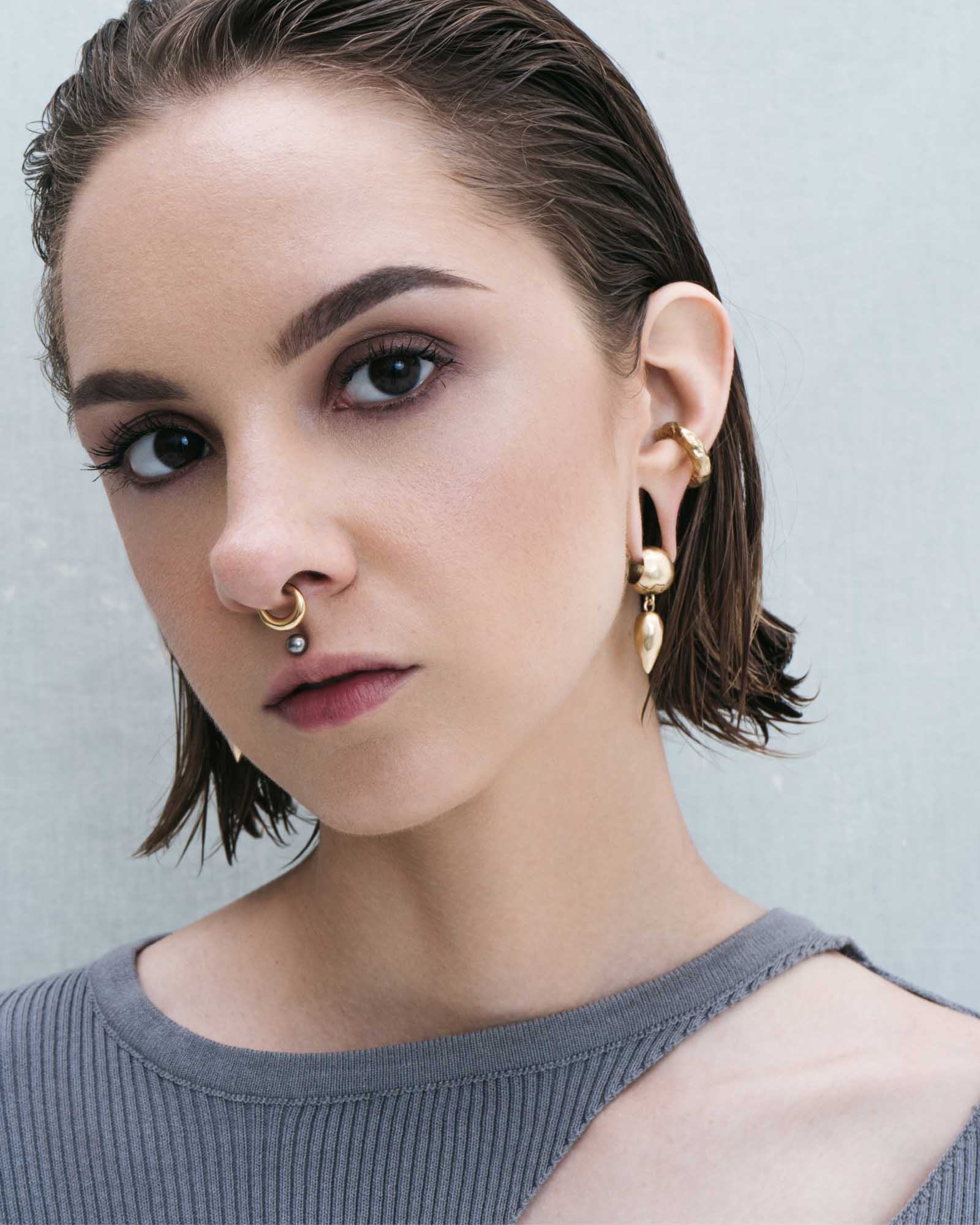 Demonia Temple Lobe Cuffs™ 🖤