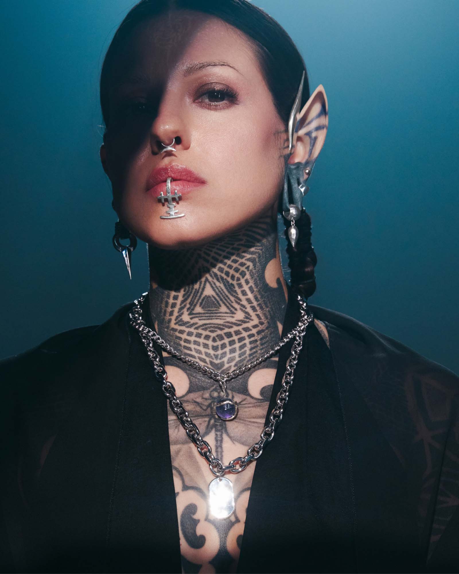 Demonia Temple Lobe Cuffs™ 🖤