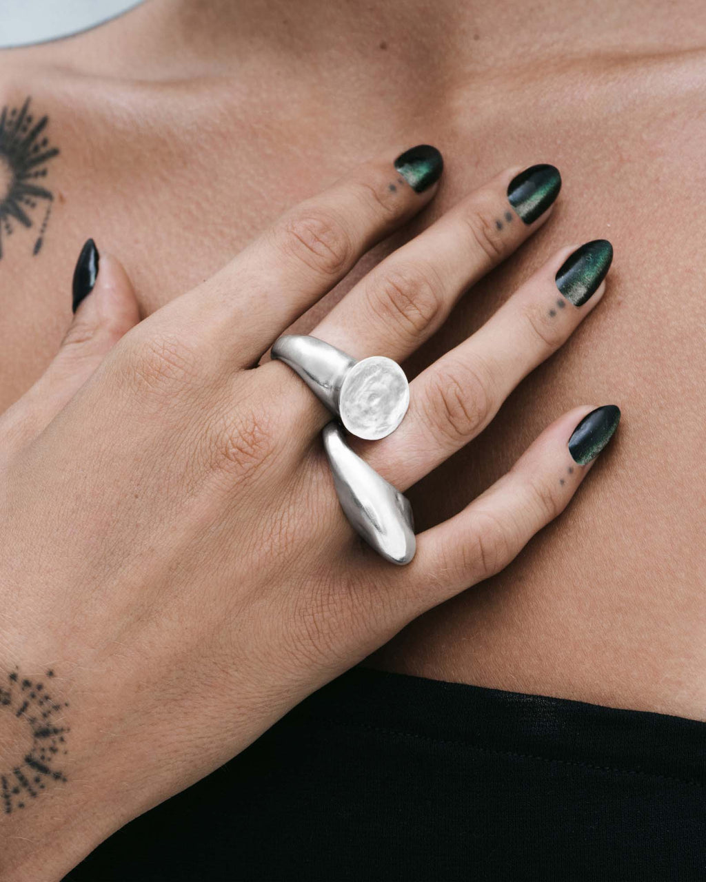 Demonia Monk Ring 🖤