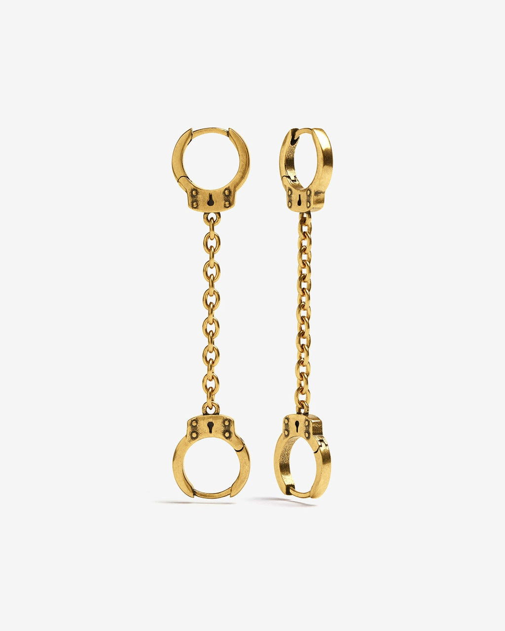 Demonia Haze Handcuff Earrings 🖤