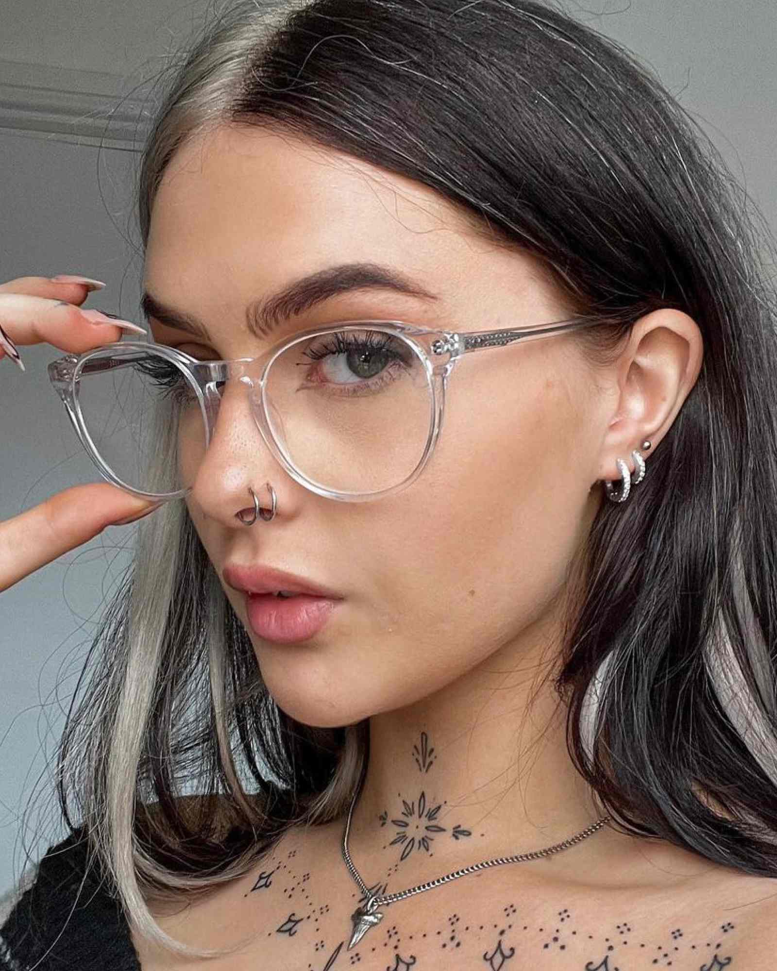 Demonia Classic Bejewelled Huggie Earrings 🖤