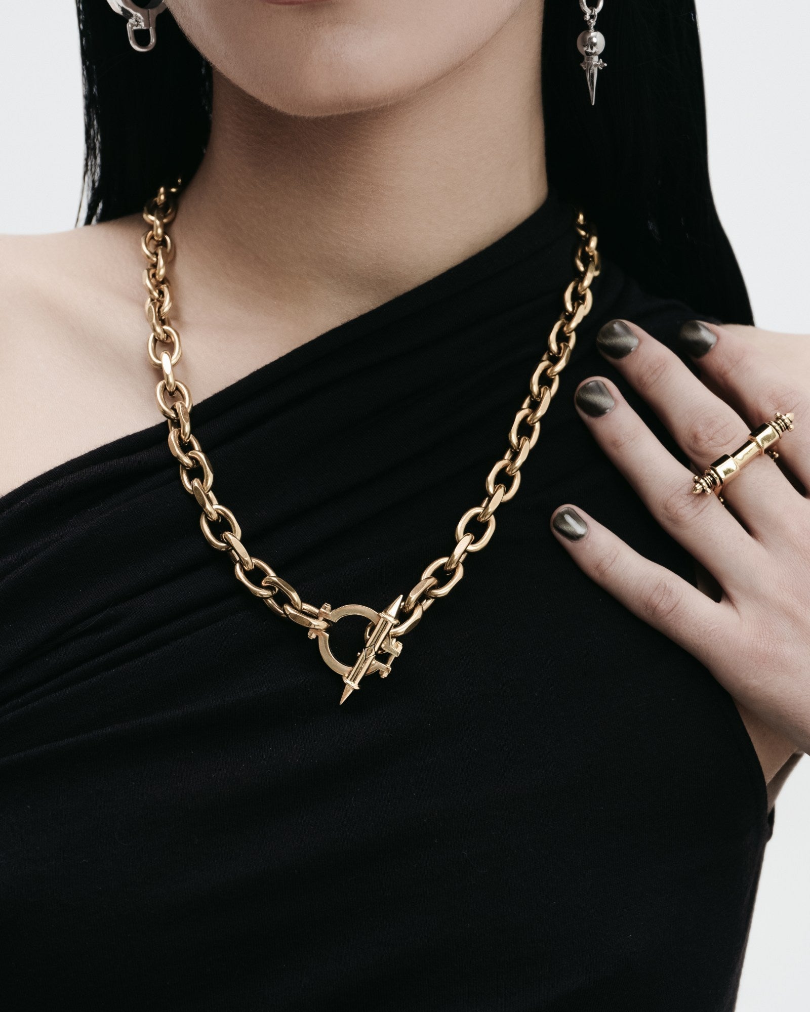 Demonia Synesthesia Chain Necklace 🖤