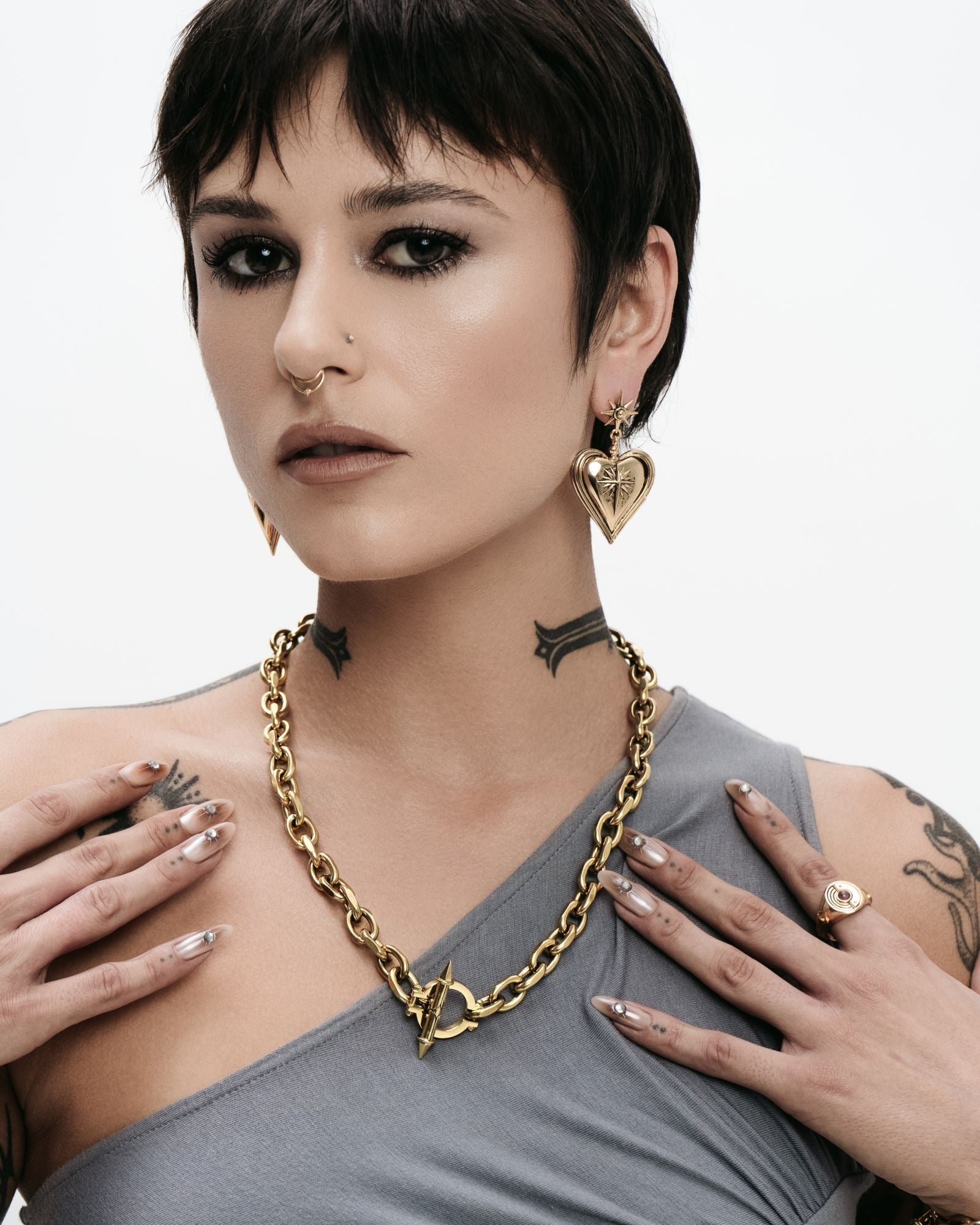Demonia Synesthesia Chain Necklace 🖤