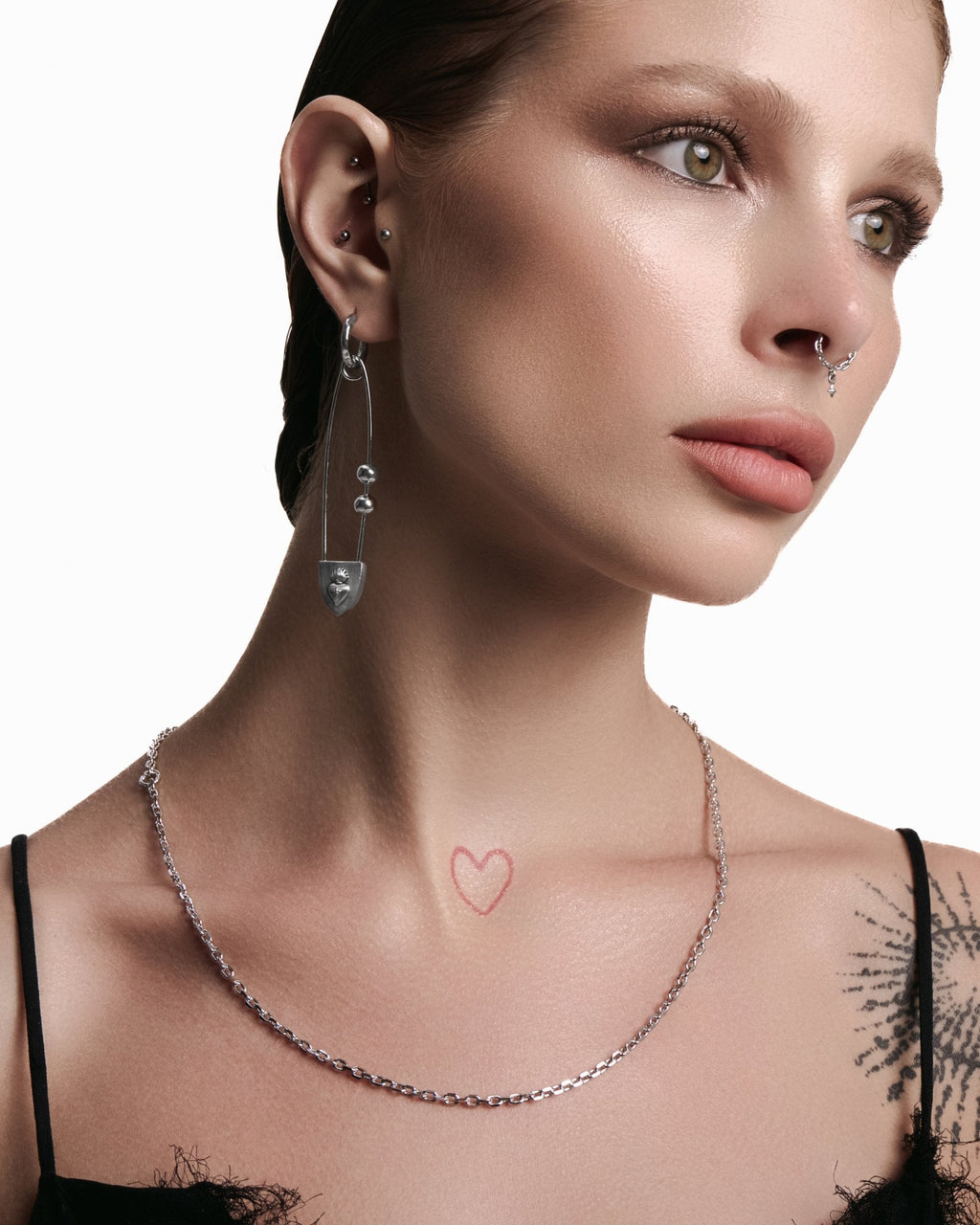 Demonia Synth Necklace – 925 Silver 🖤