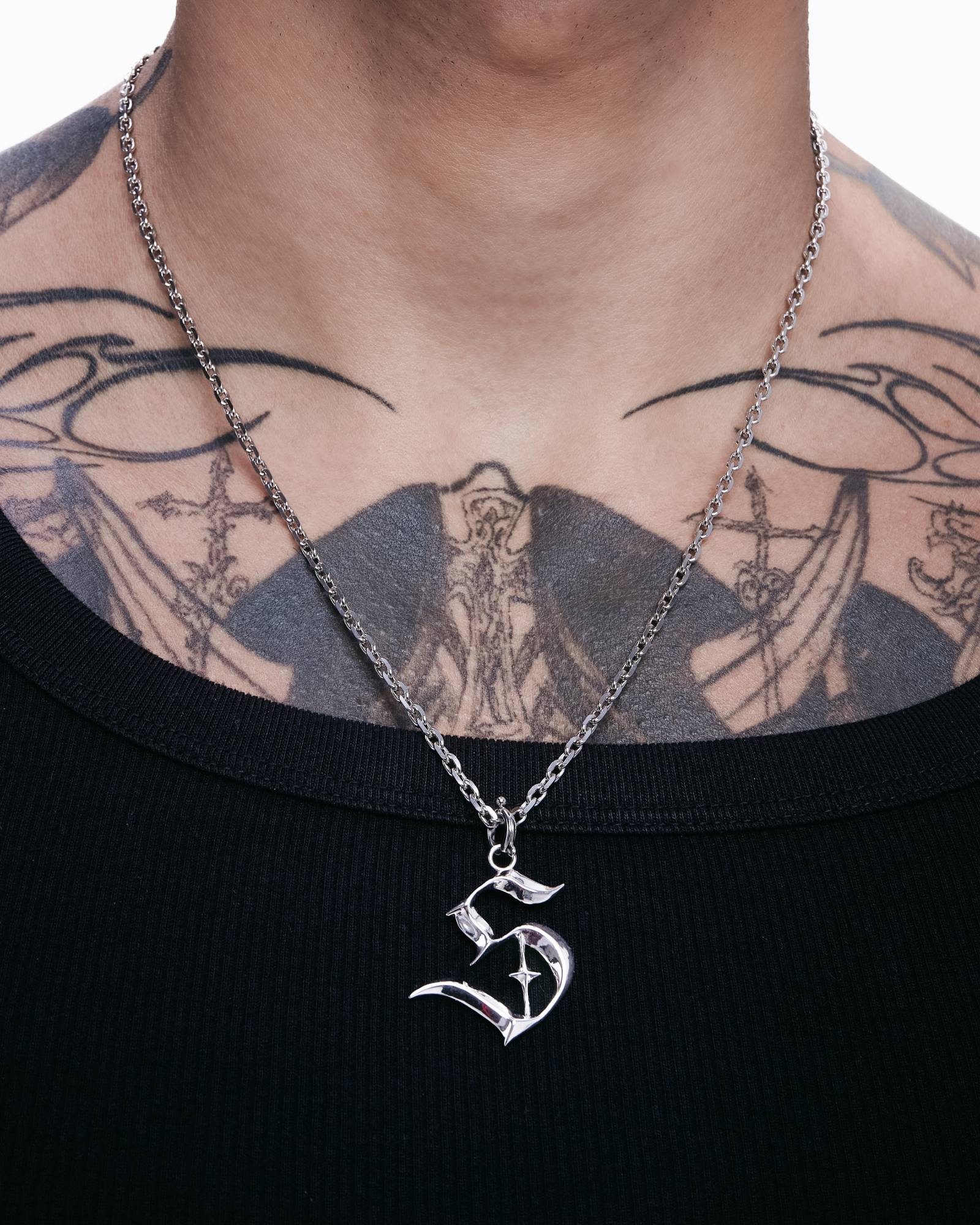 Demonia Synth Necklace – 925 Silver 🖤