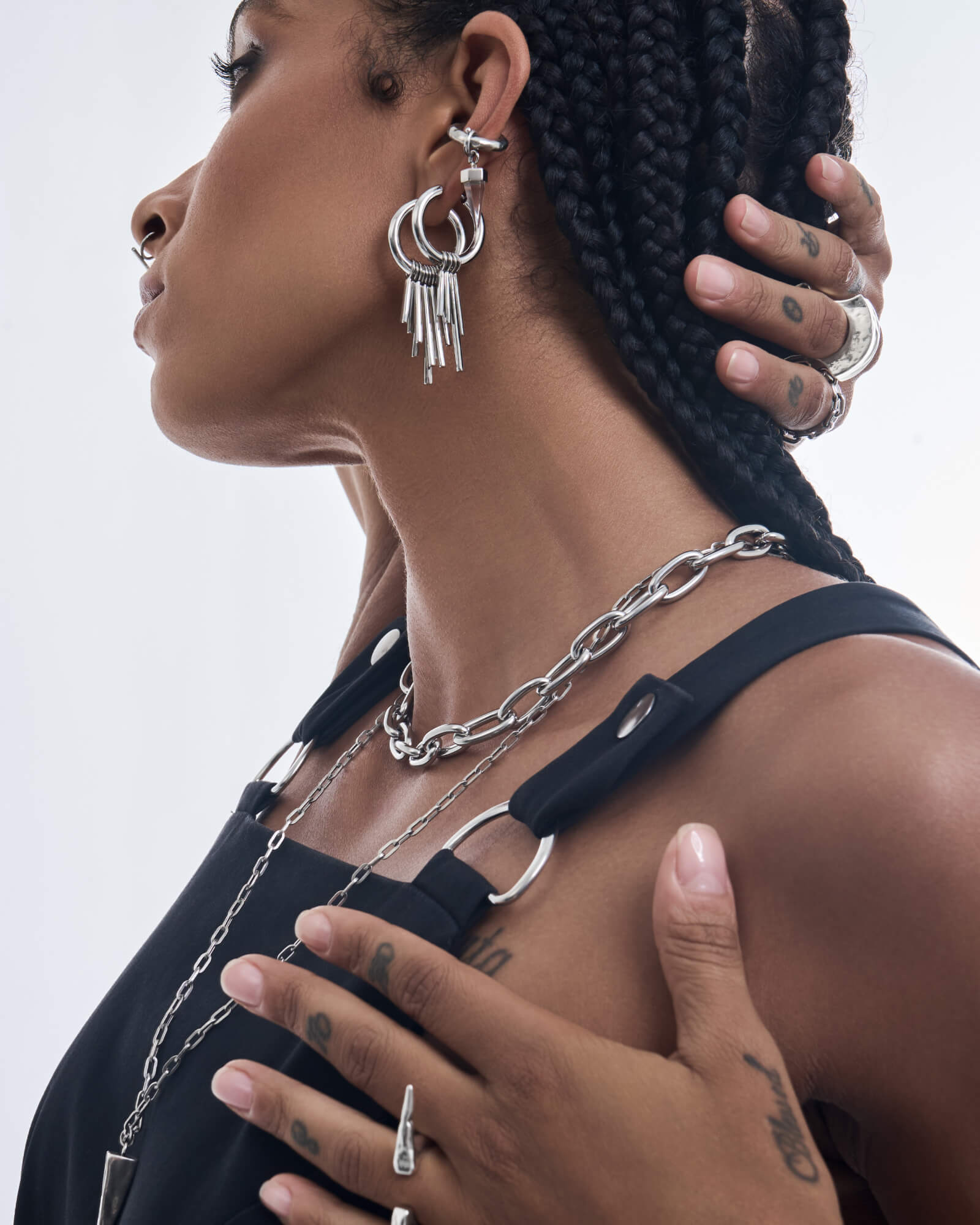 Demonia Cellar Chain Necklace 🖤
