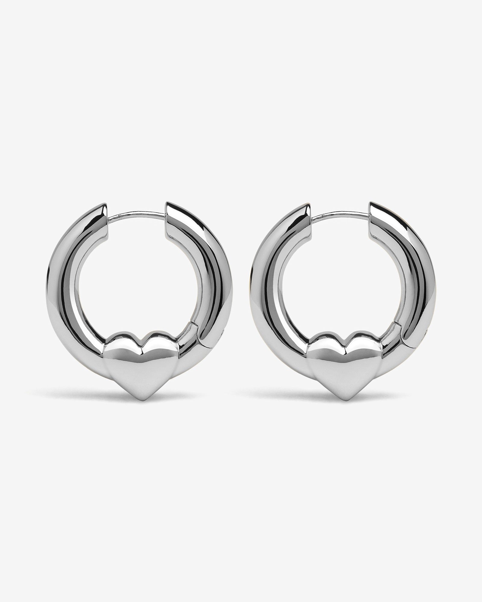 Demonia Harrow Heart Earrings 🖤