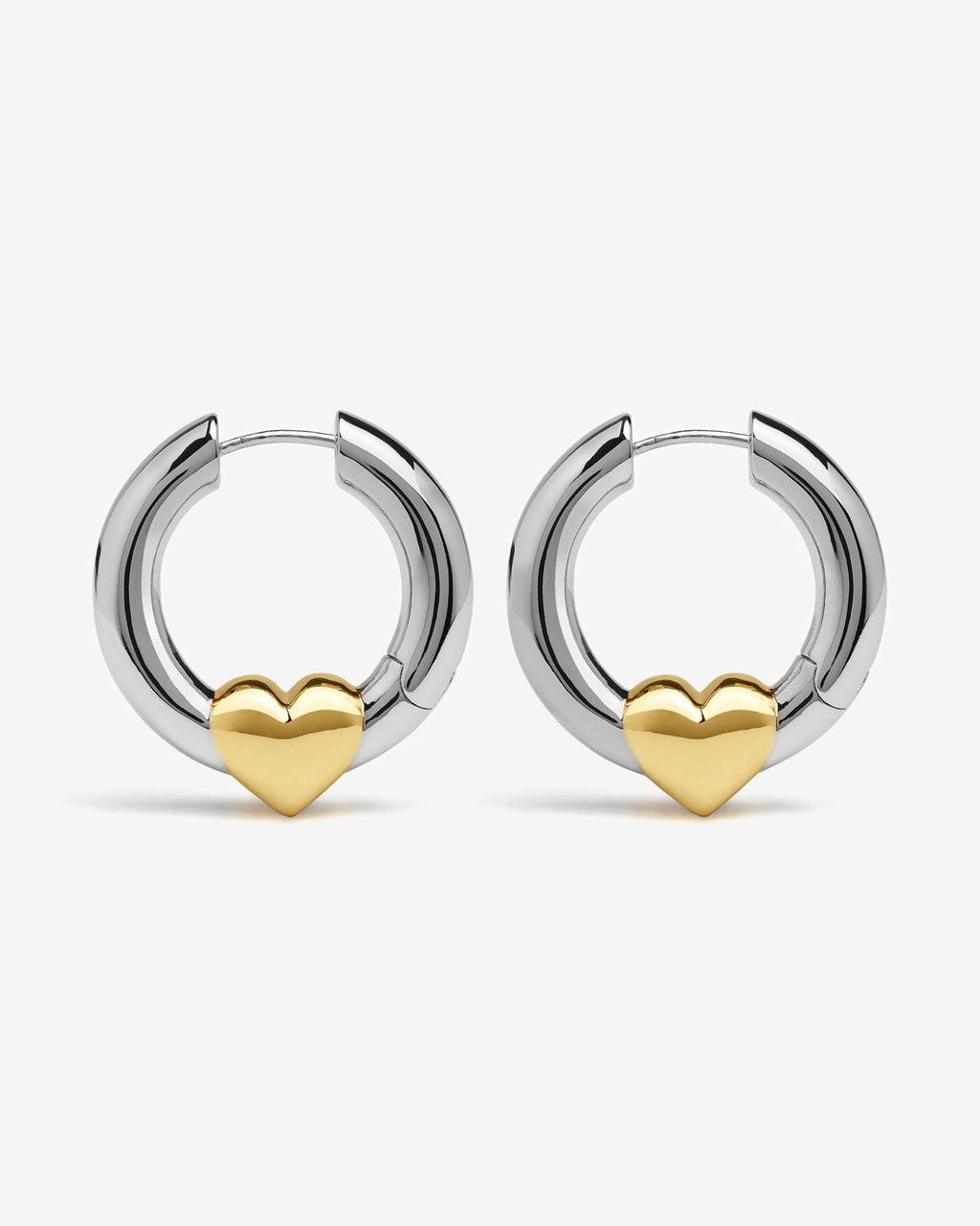 Demonia Harrow Heart Earrings 🖤