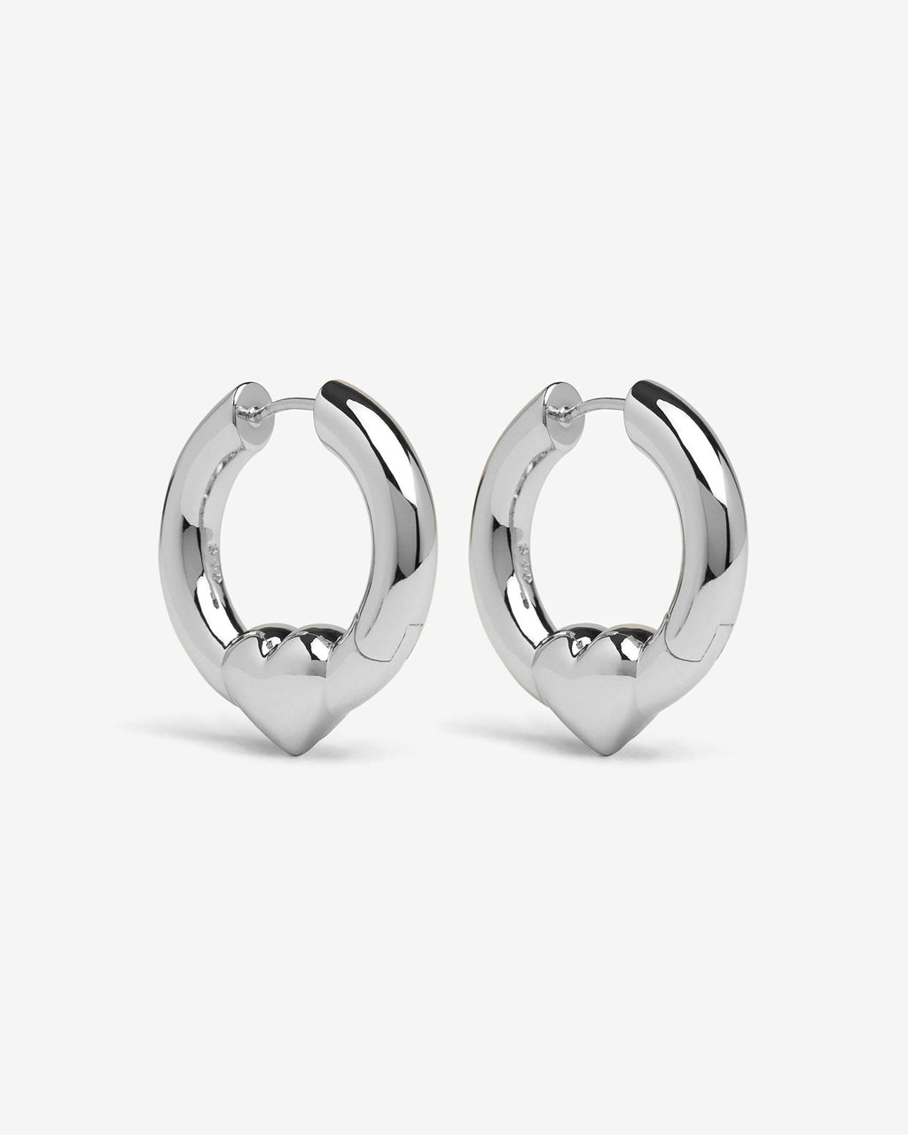 Demonia Harrow Heart Earrings 🖤