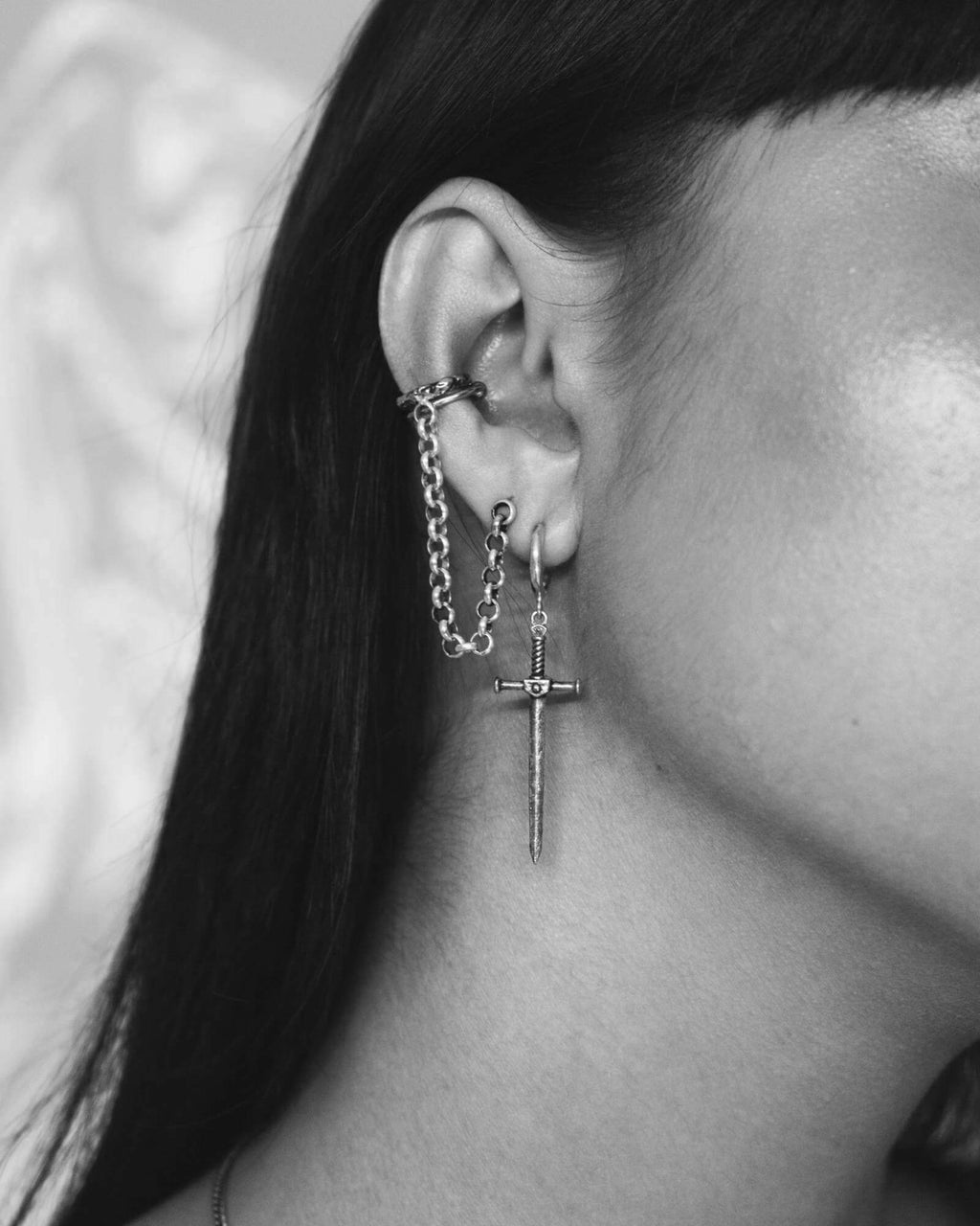 Demonia Aradia Sword Earrings 🖤