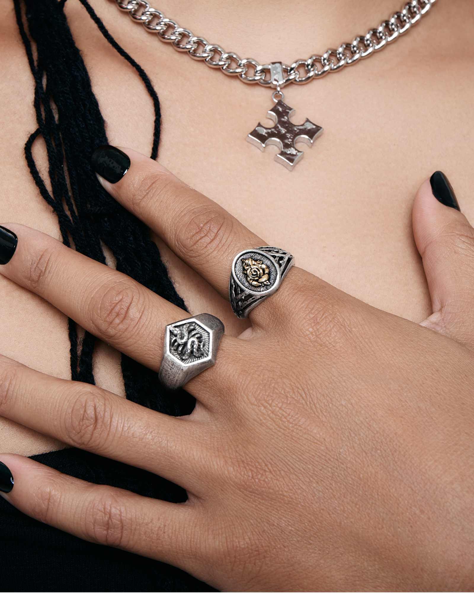 Demonia The Saint Ring 🖤