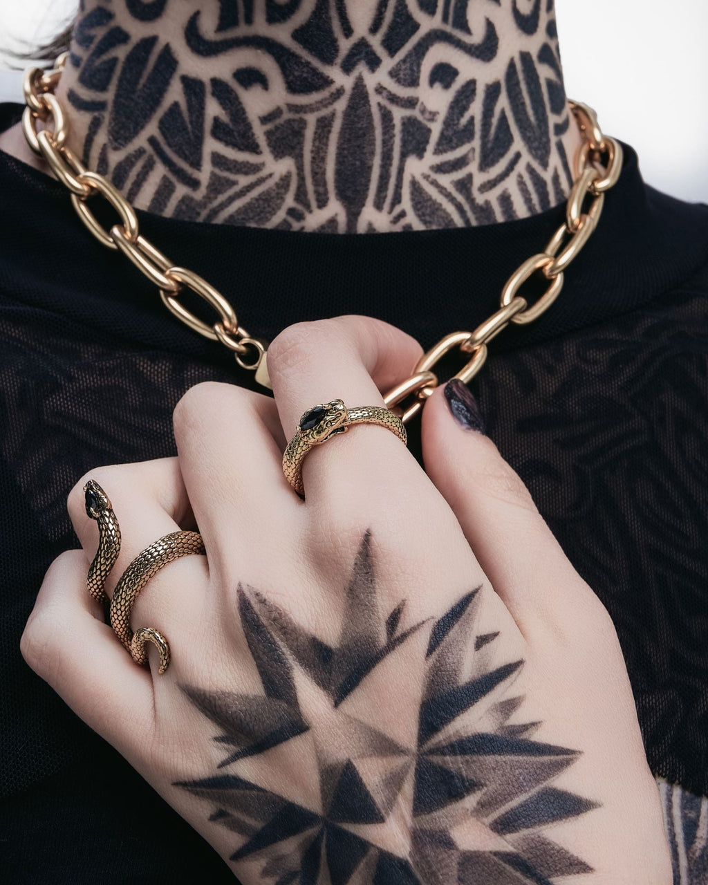 Demonia Ouroboros Ring 🖤