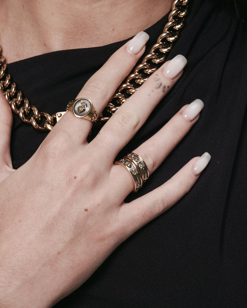 Demonia Trinity Ring 🖤