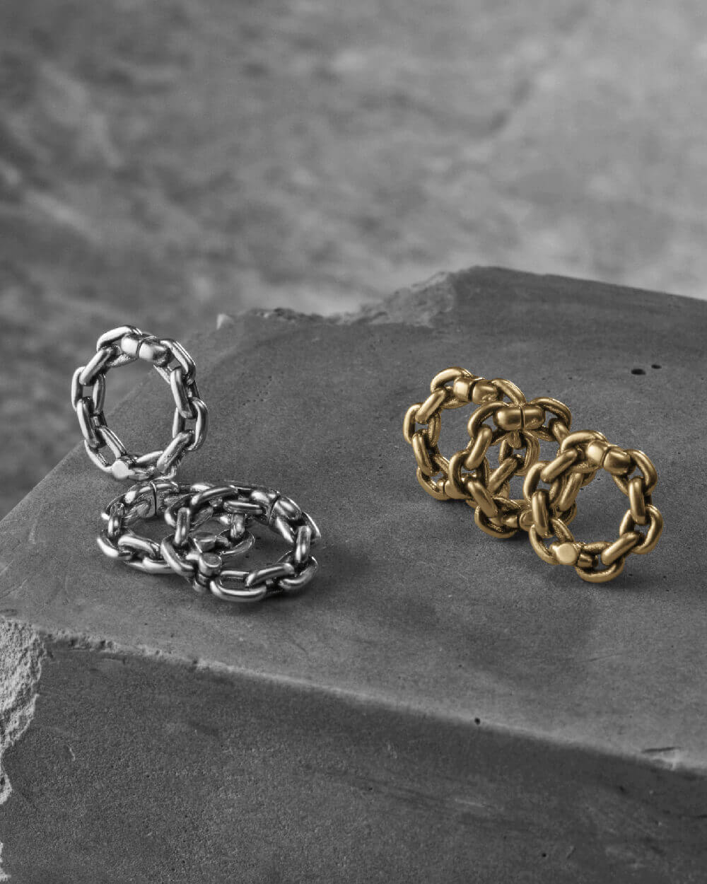 Demonia Seize Ring Stacks 🖤
