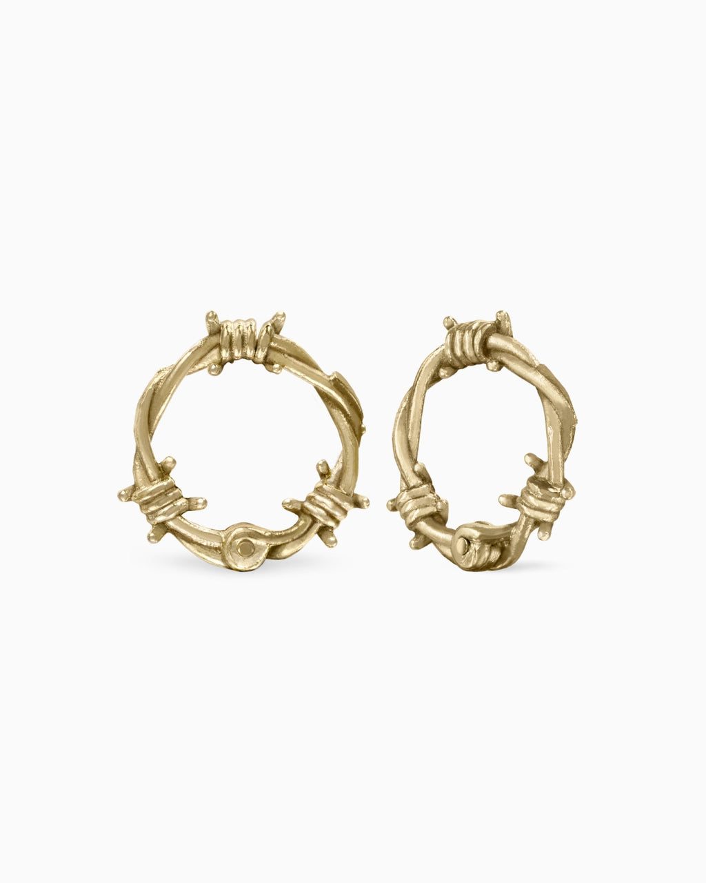 Demonia Creed Barbed Wire Ring Stacks 🖤