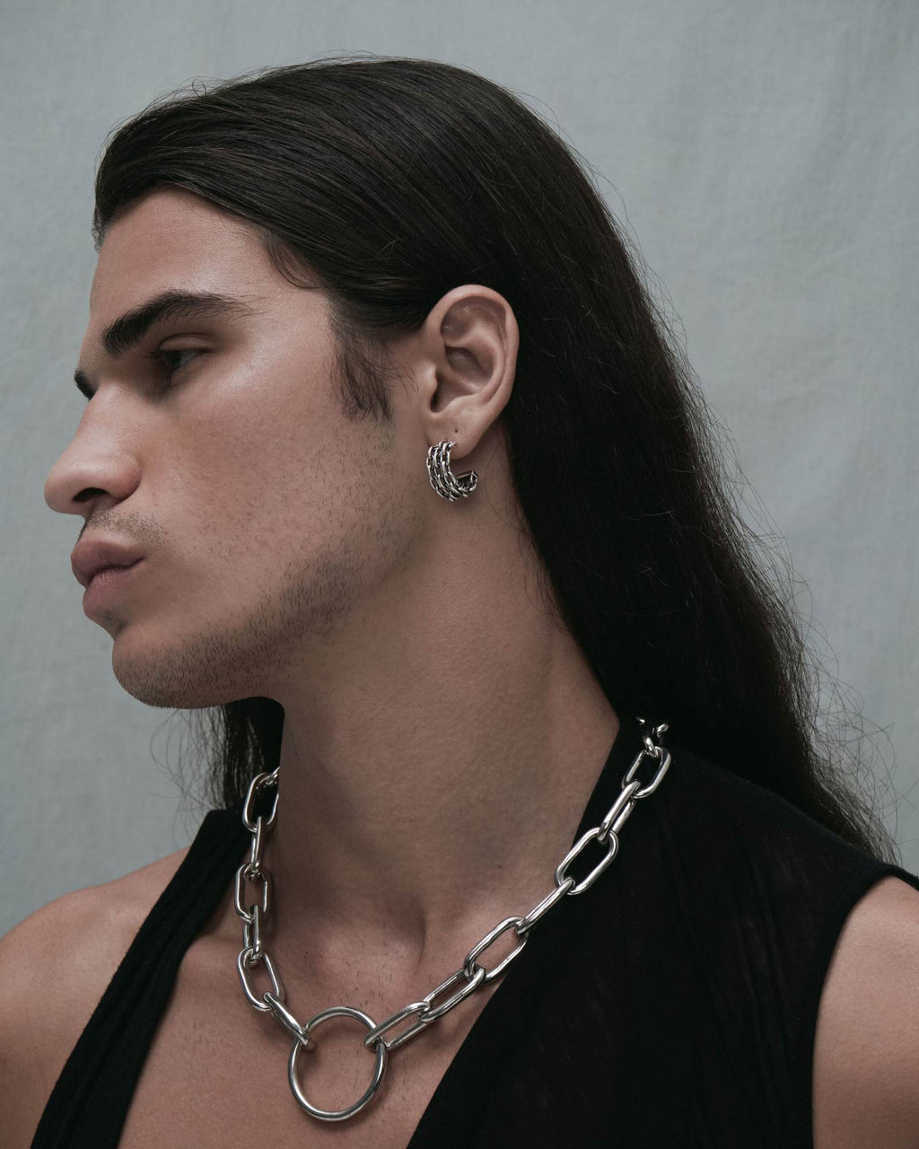 Demonia Seize Chain Earrings 🖤