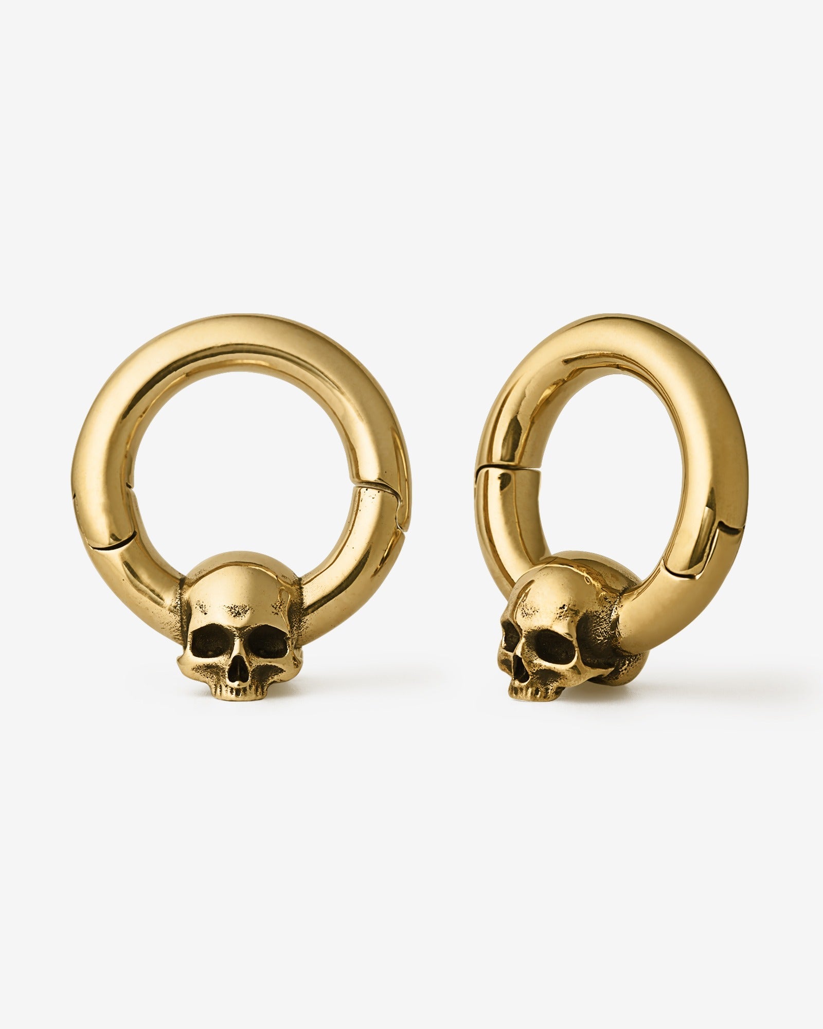 Demonia Cranium Hoop Hangers 🖤