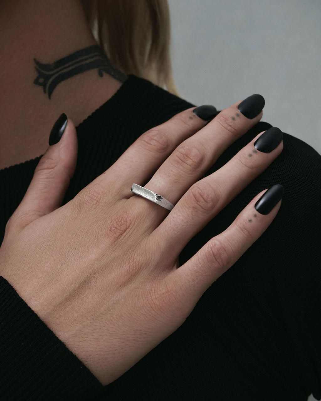 Demonia Brixton Signet Ring 🖤