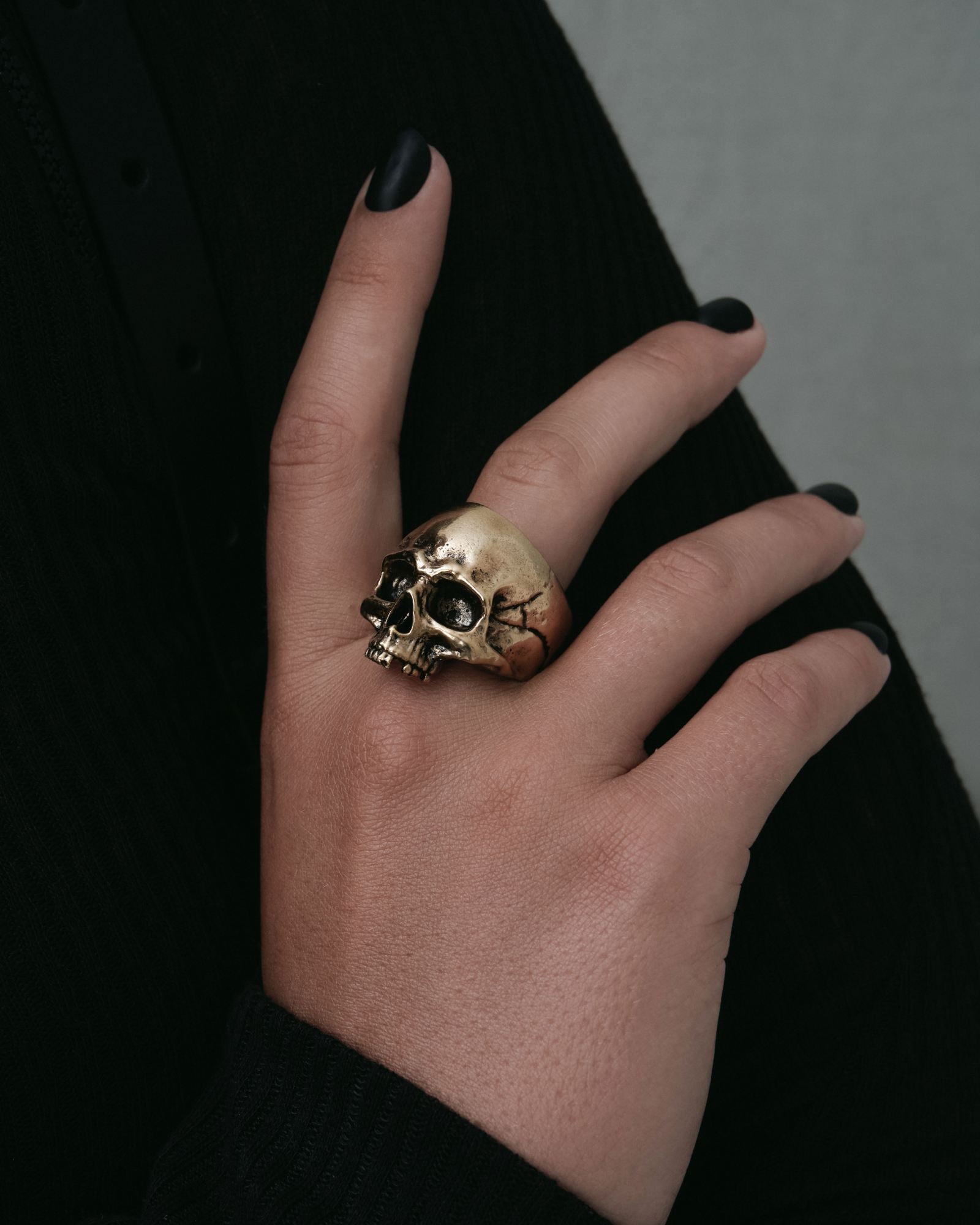 Demonia Cranium Ring 🖤