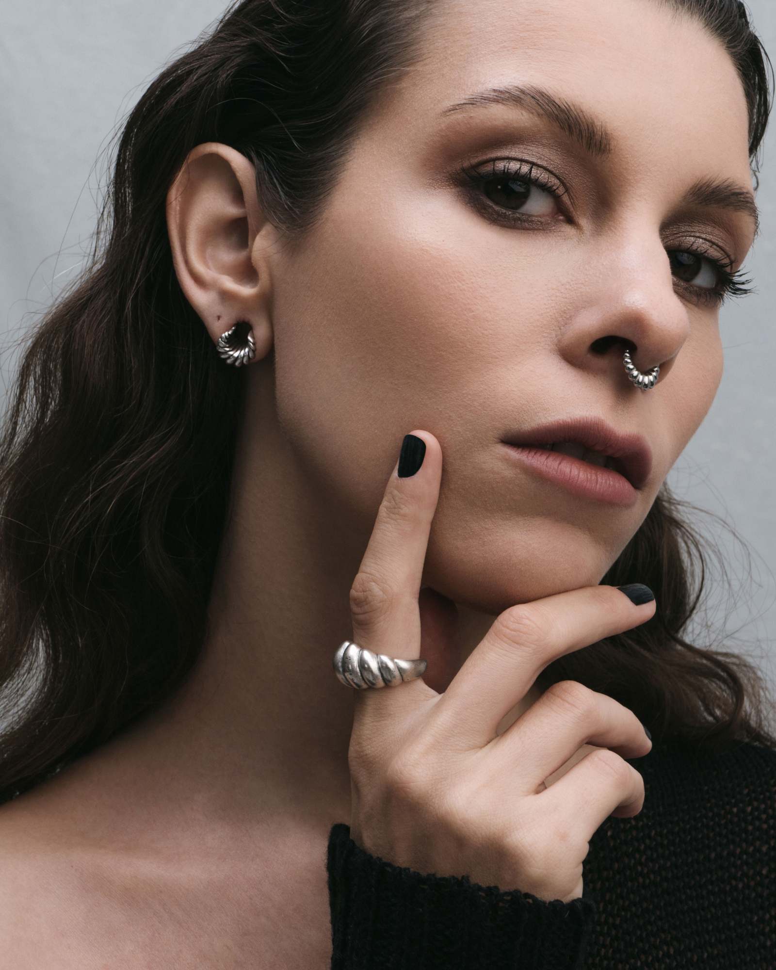 Demonia Reverie Rope Ring 🖤