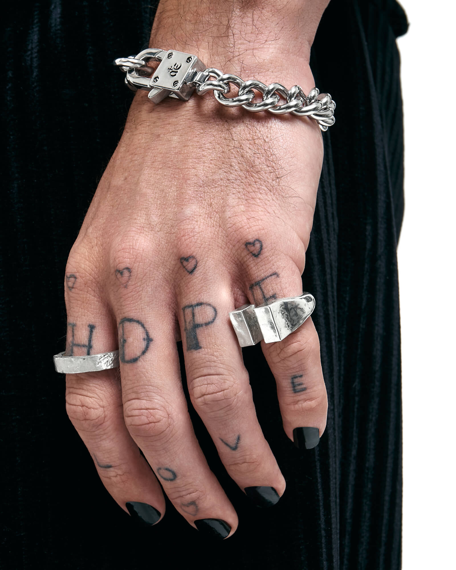 Demonia Sync Chain Bracelet 🖤