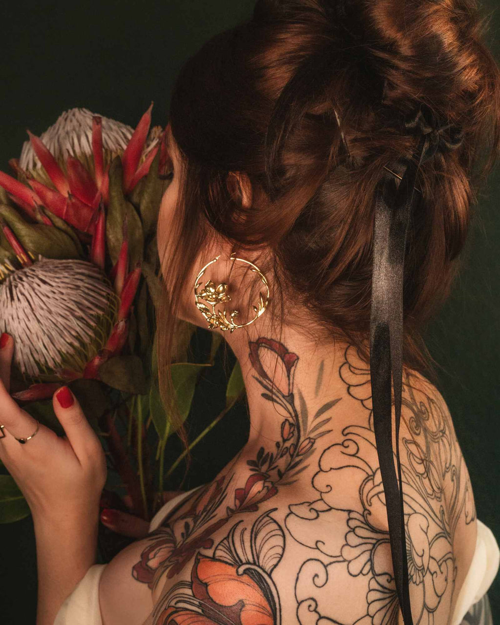 Demonia Botany Earrings by Jentonic x Ask & Embla 🖤