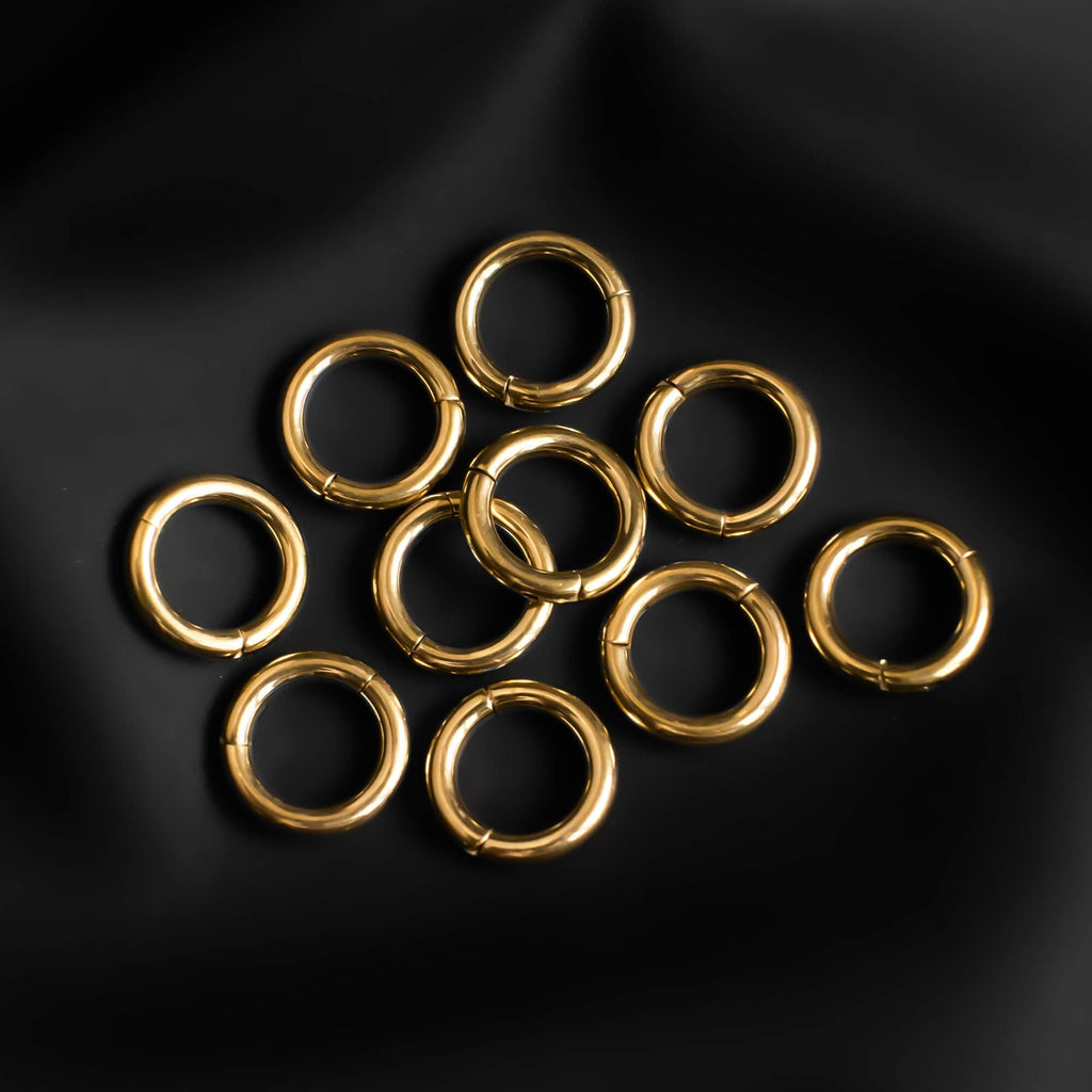 Demonia Classic Ring Stack in Steel 🖤