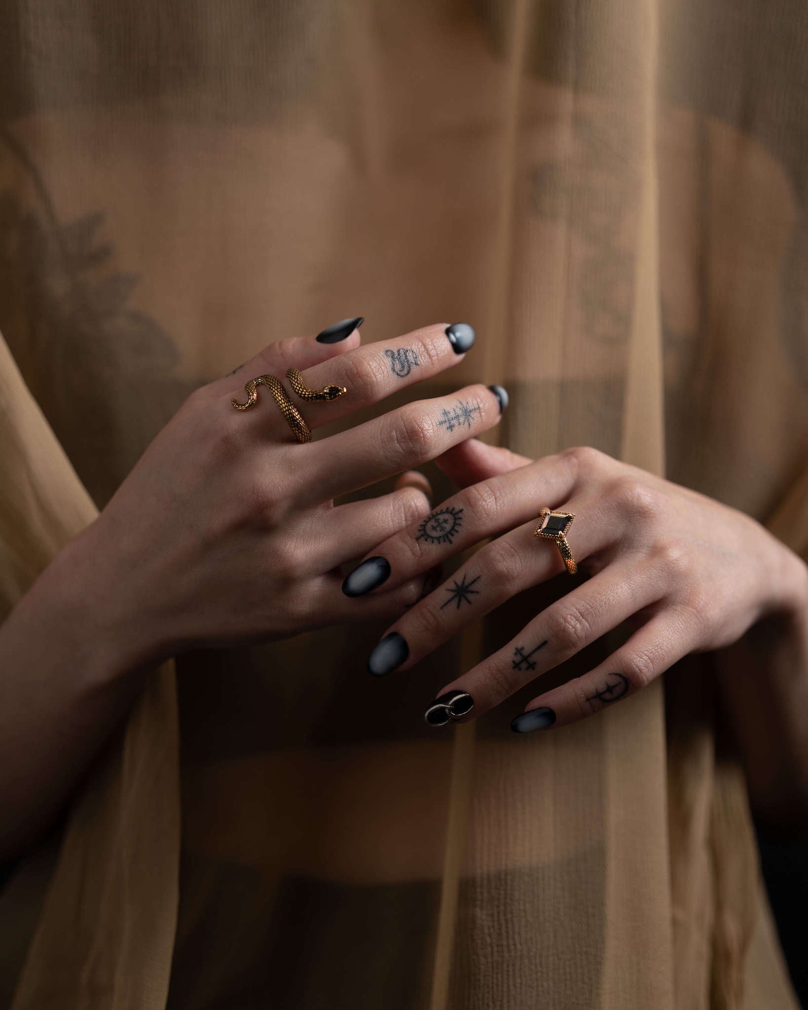 Demonia Sorcerer Serpent Ring 🖤