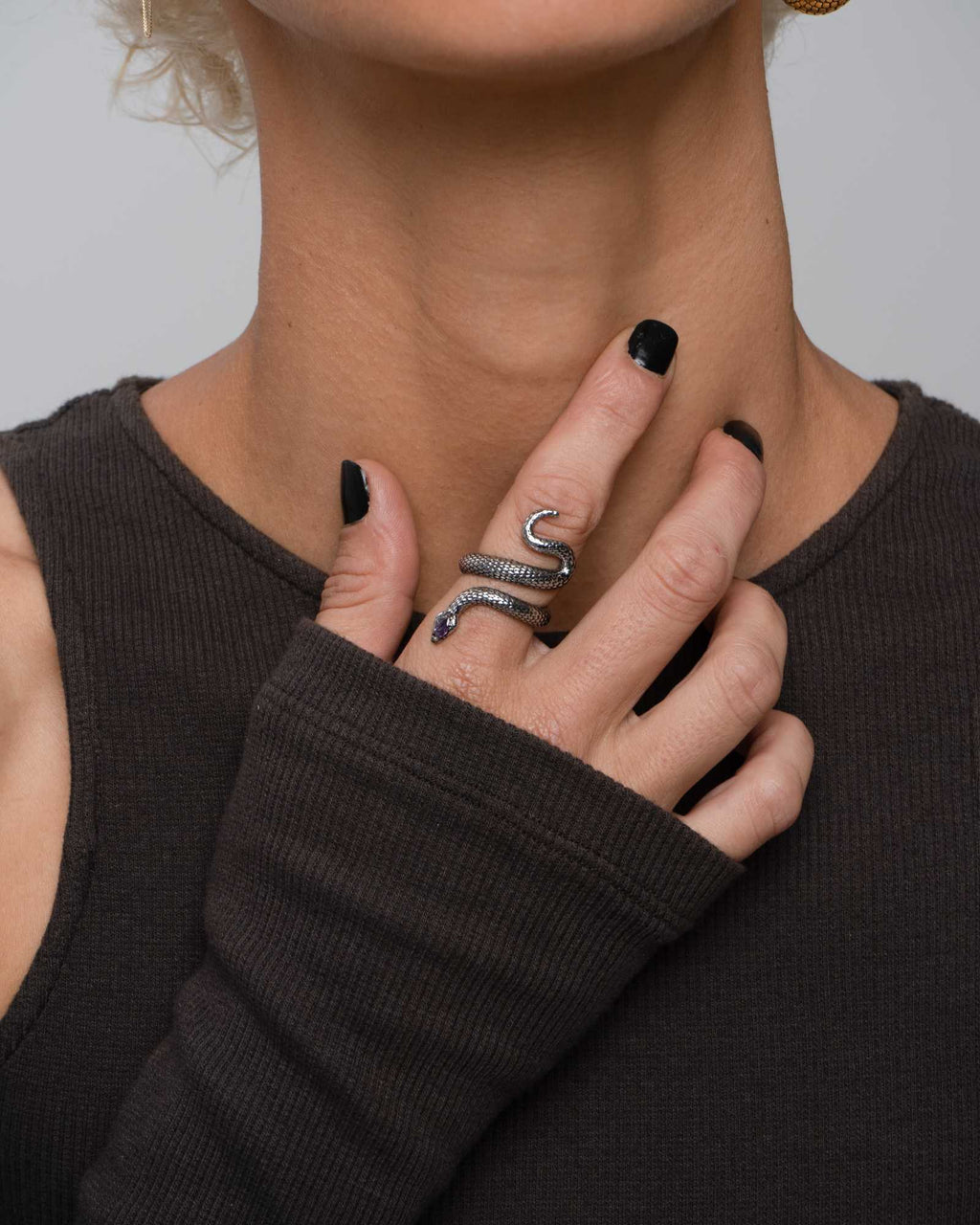 Demonia Sorcerer Serpent Ring 🖤