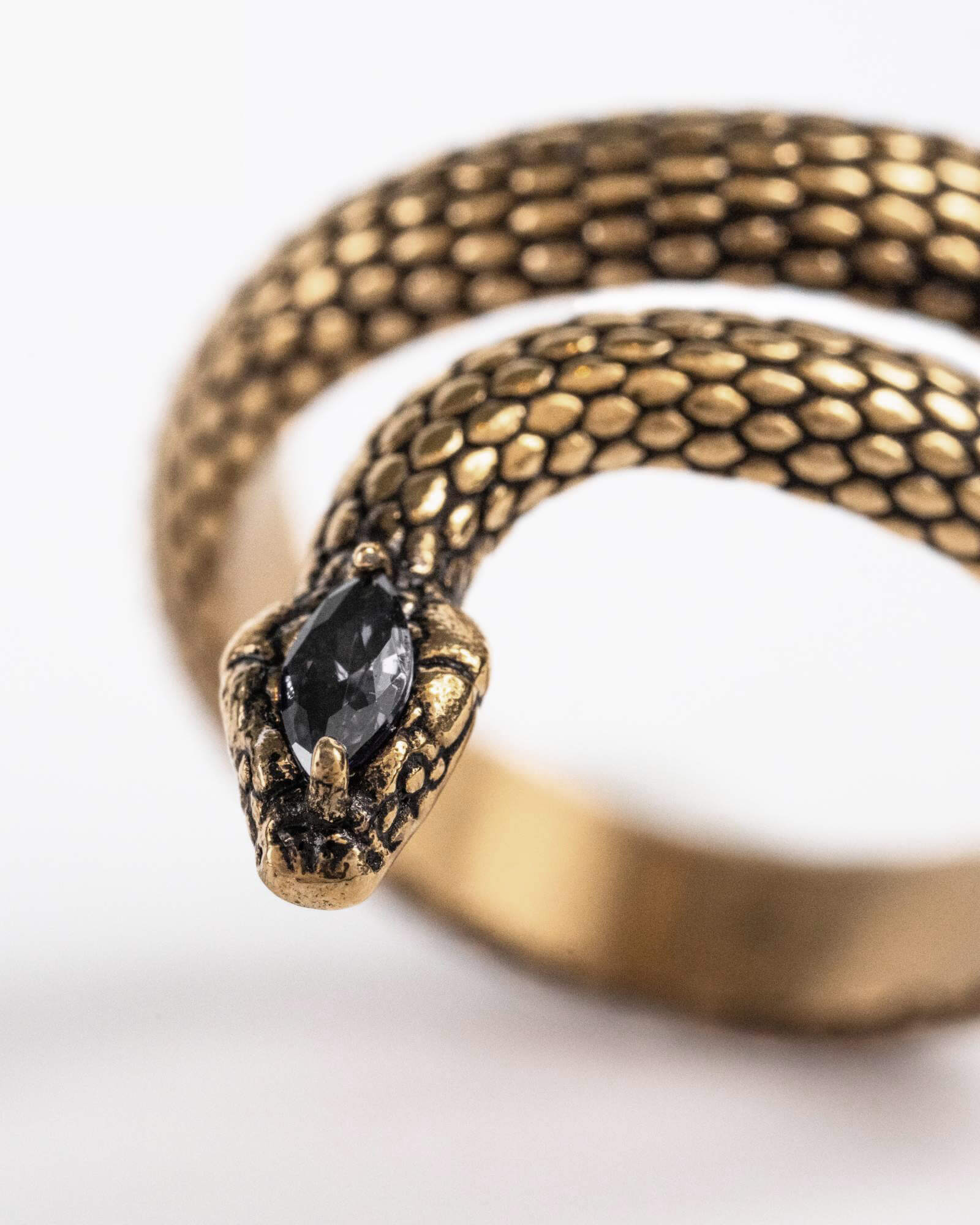 Demonia Sorcerer Serpent Ring 🖤