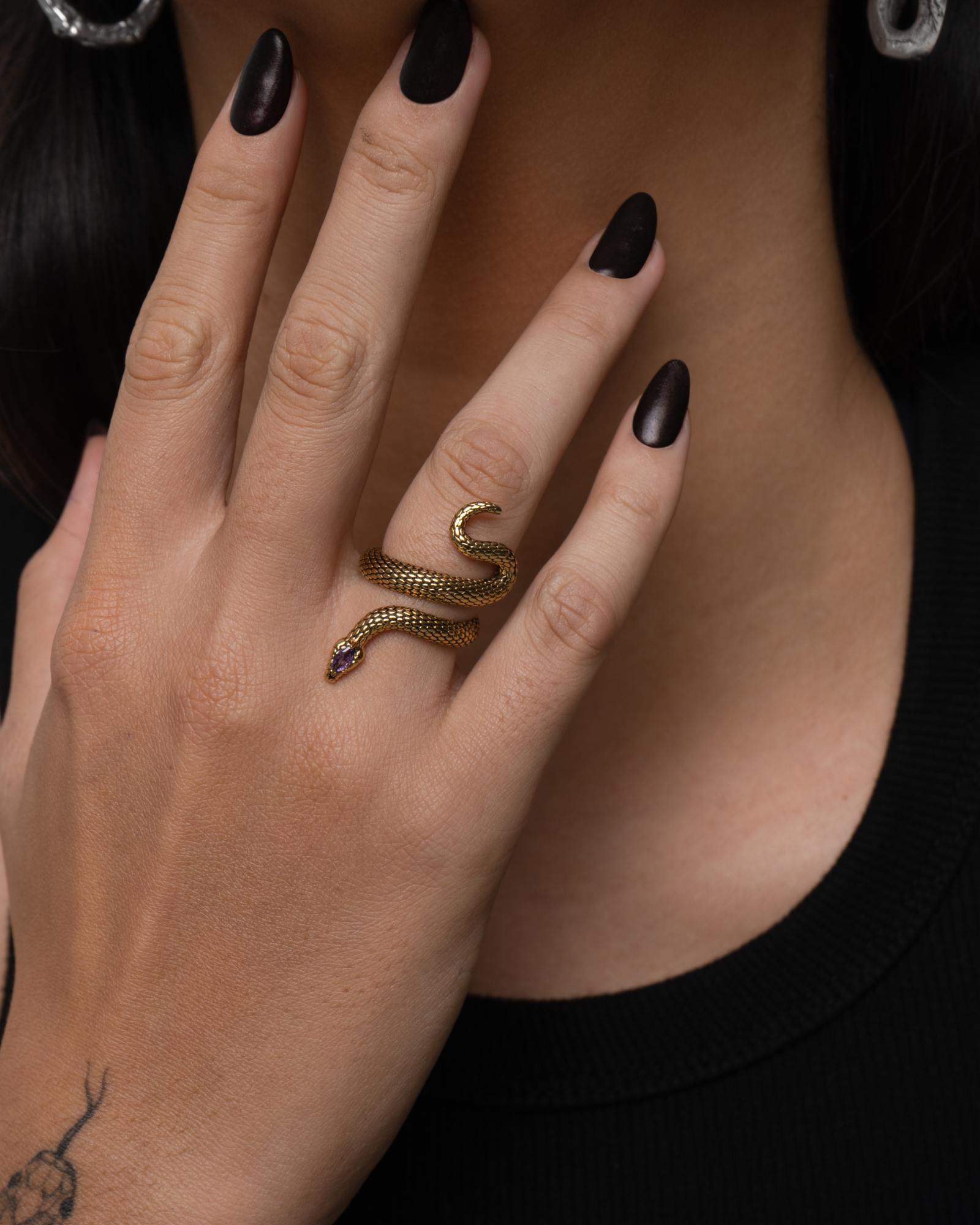 Demonia Sorcerer Serpent Ring 🖤
