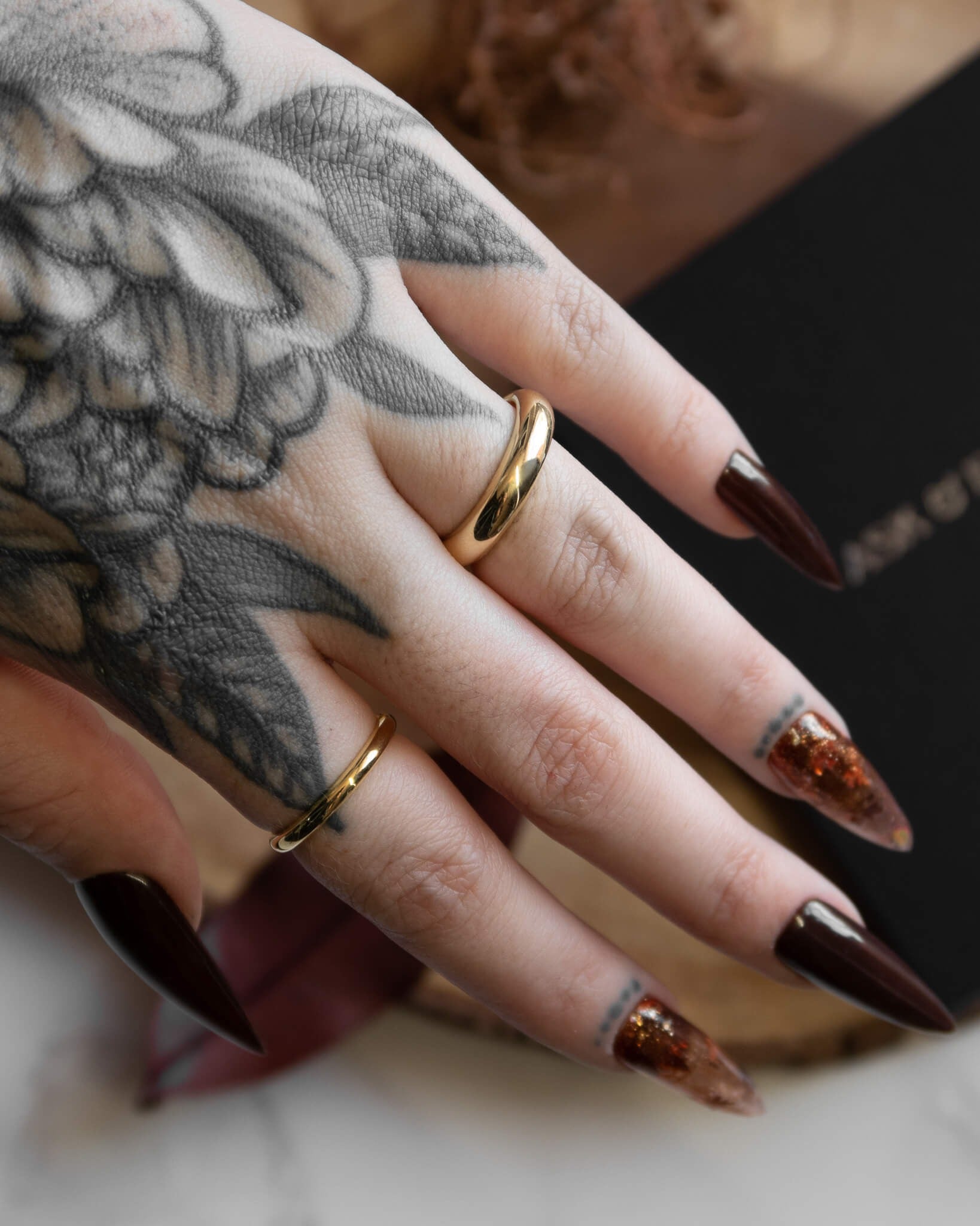 Demonia Syd Classic Stacker Ring (Regular) 🖤