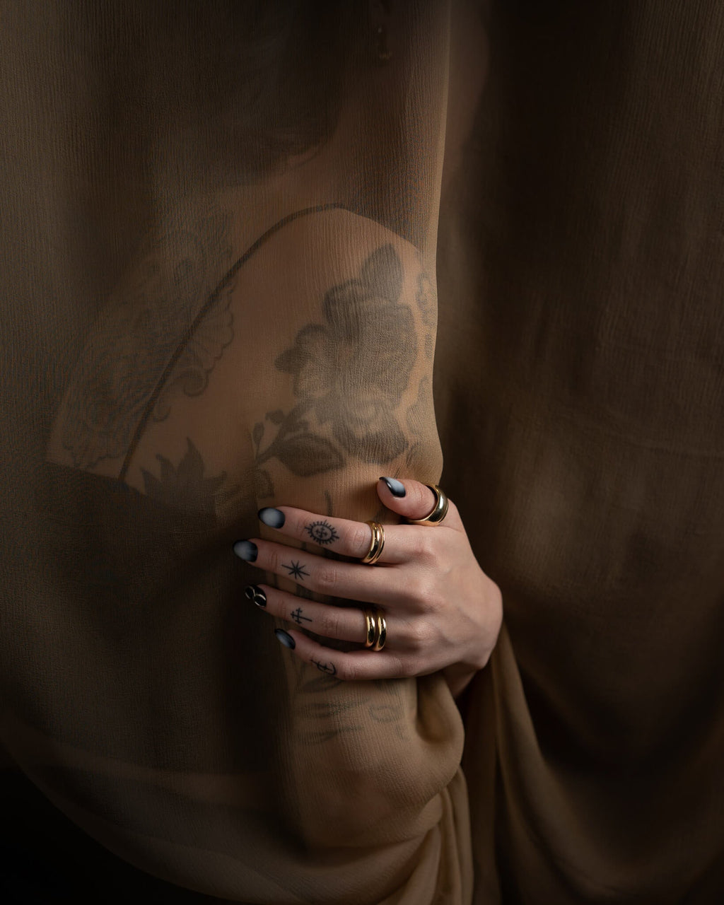 Demonia Syd Classic Stacker Ring (Regular) 🖤
