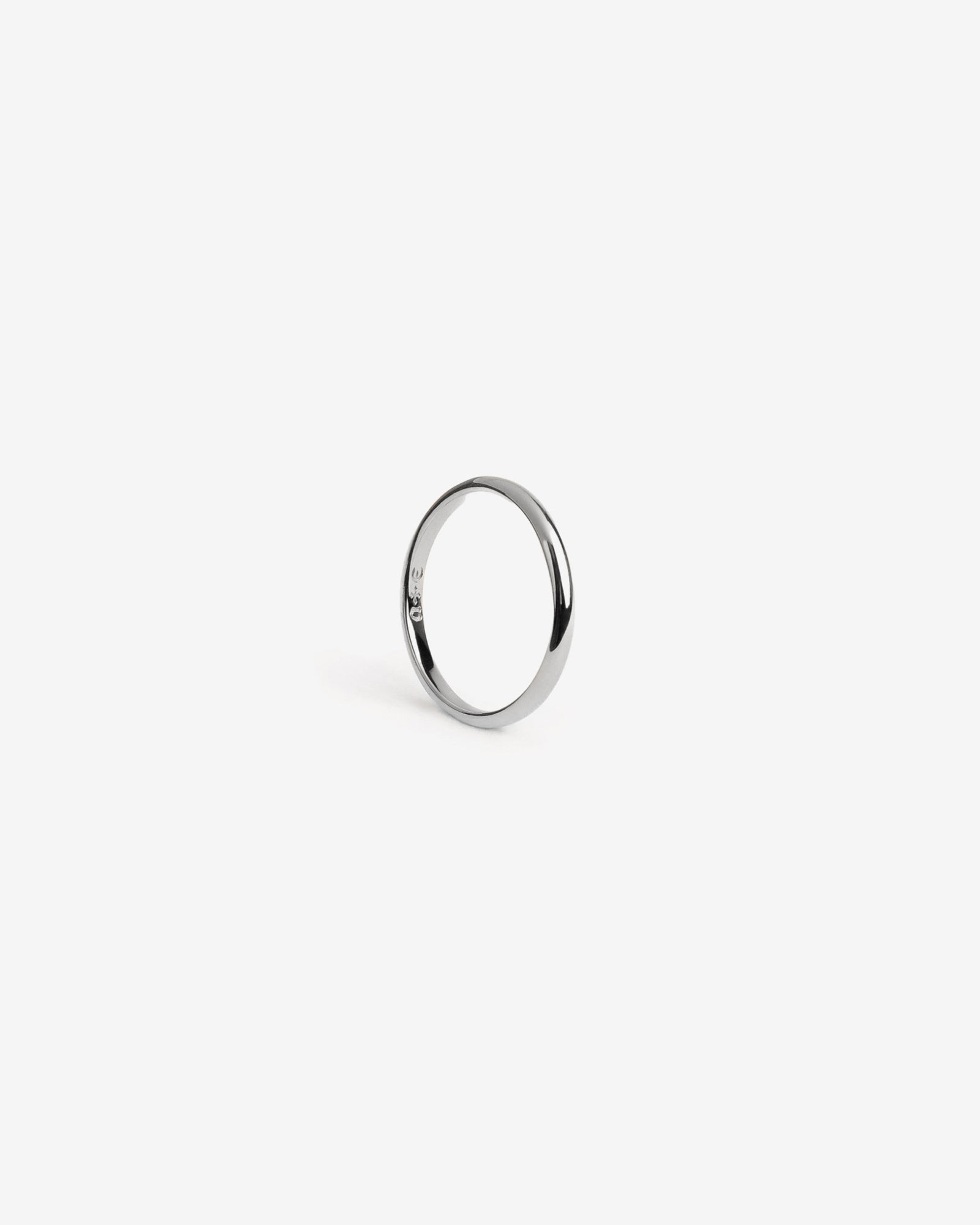 Demonia Syd Classic Stacker Ring (Slim) 🖤