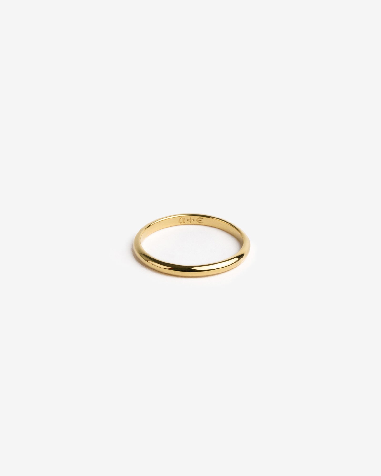 Demonia Syd Classic Stacker Ring (Slim) 🖤
