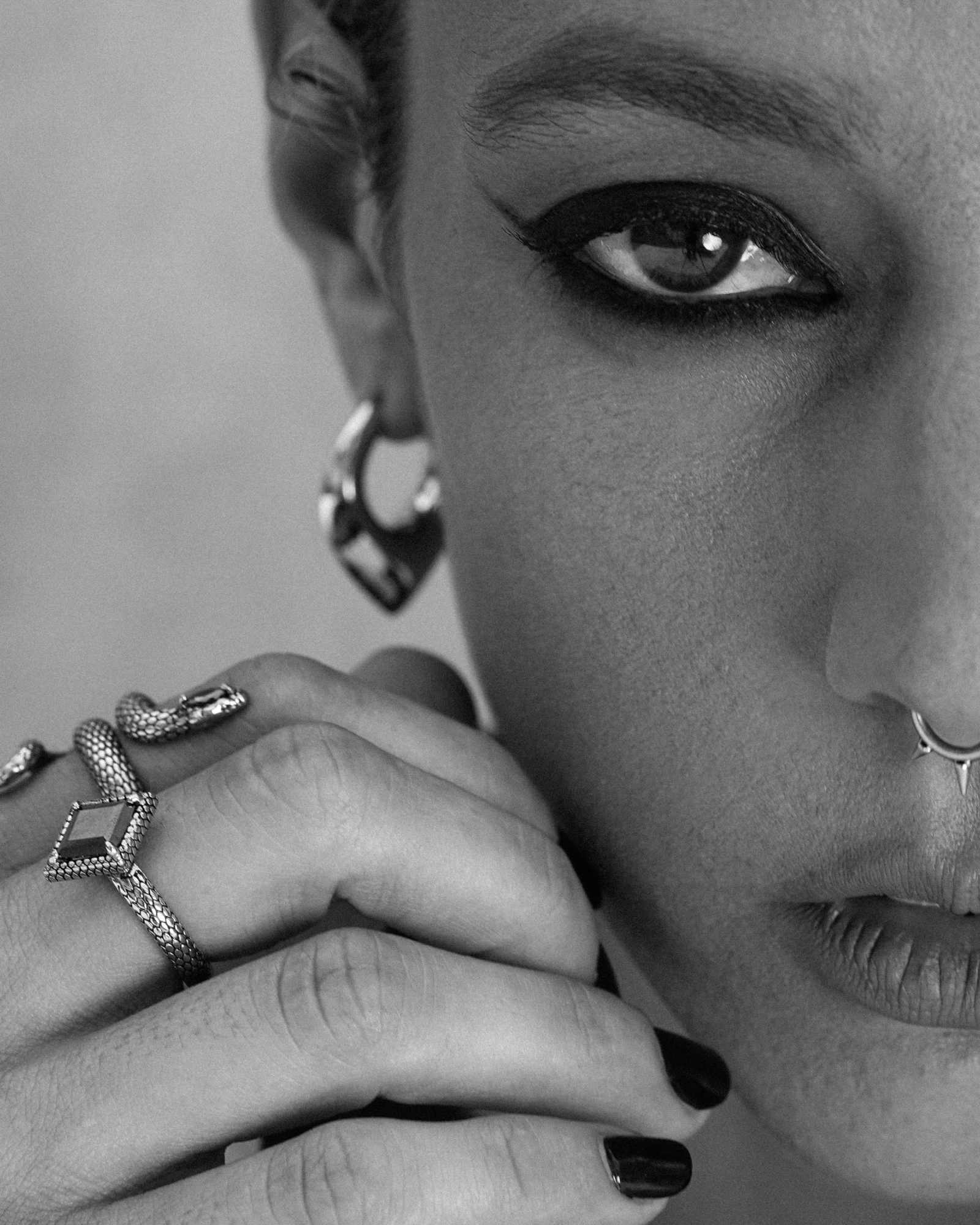 Demonia Vox Spear Earrings 🖤